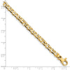 Gold Hand-Polished Fancy Link Chain