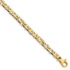 Gold Hand-Polished Fancy Link Chain
