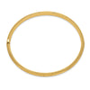 Gold Laser-Cut Hinged Bangles