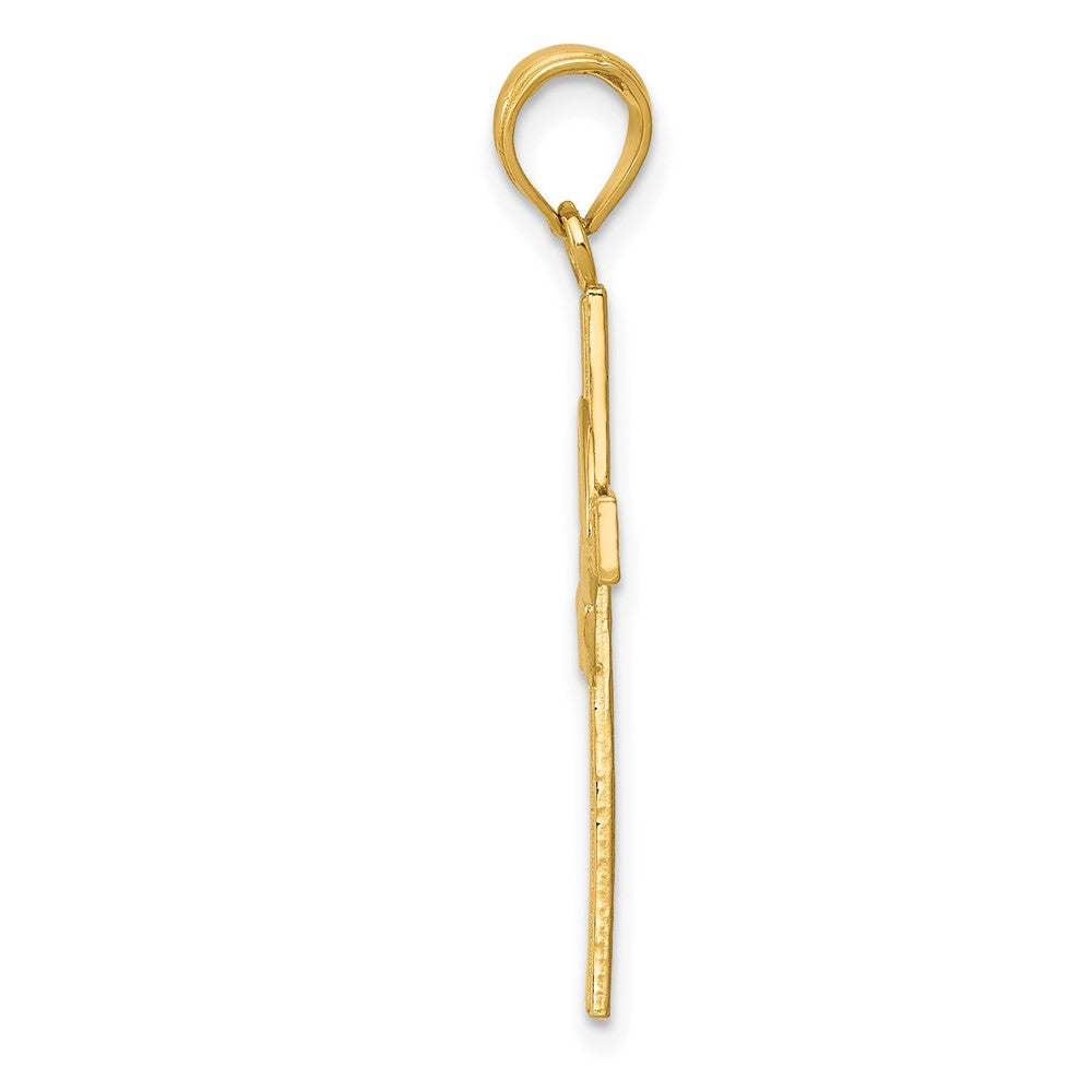 Gold Celtic Cross Pendant