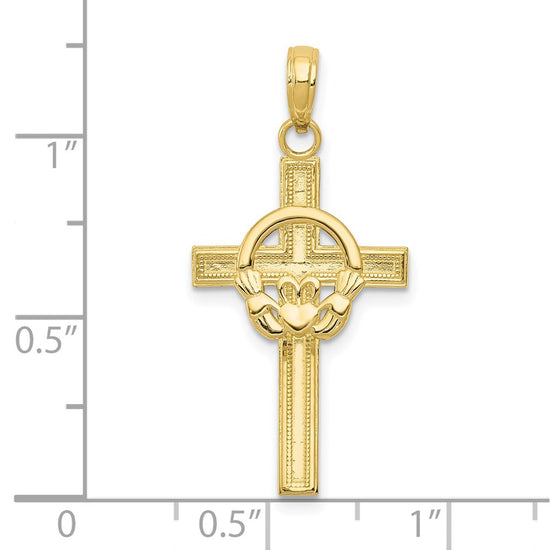 Gold Celtic Cross Pendant