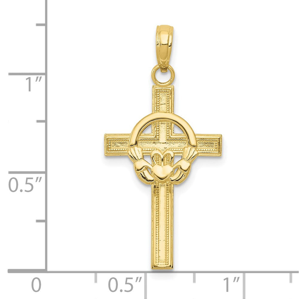 Gold Celtic Cross Pendant