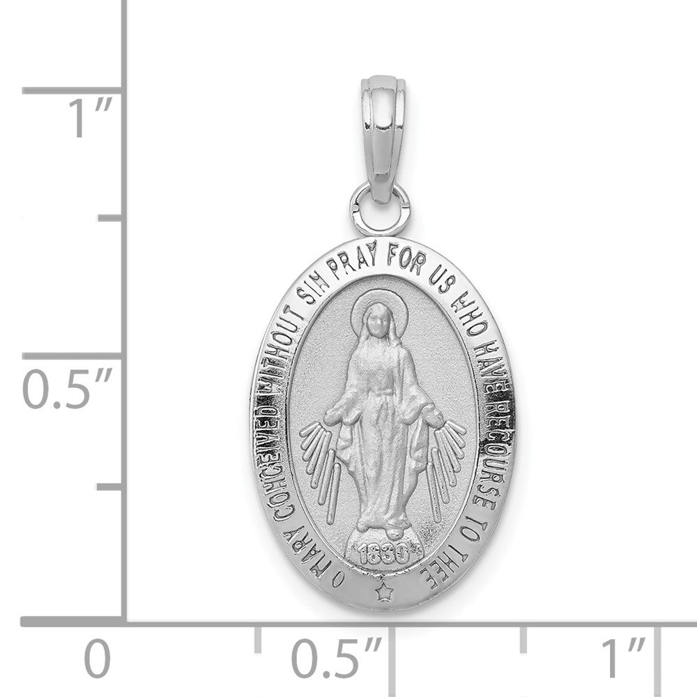 Gold Miraculous Medal Pendants