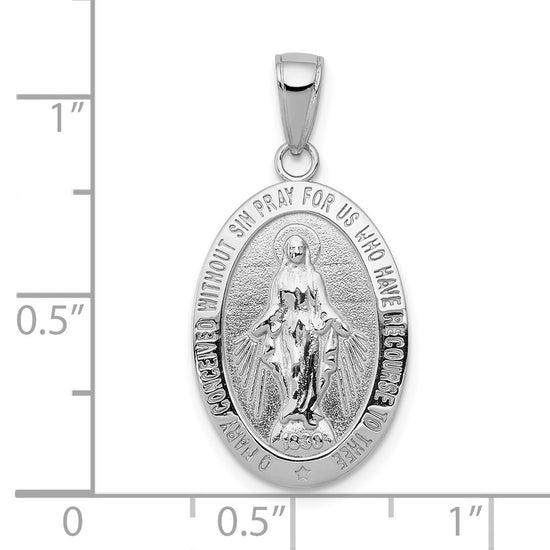 Gold Miraculous Medal Pendants
