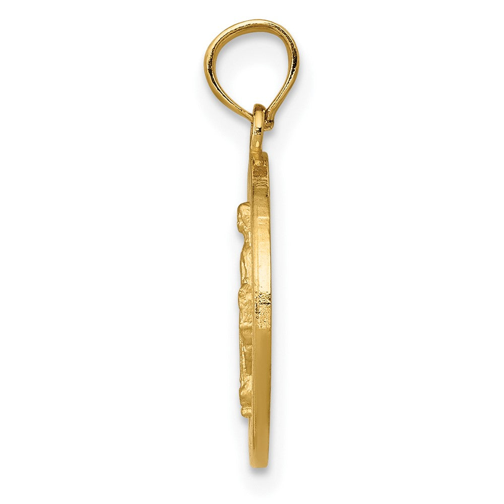 Gold Miraculous Medal Pendants