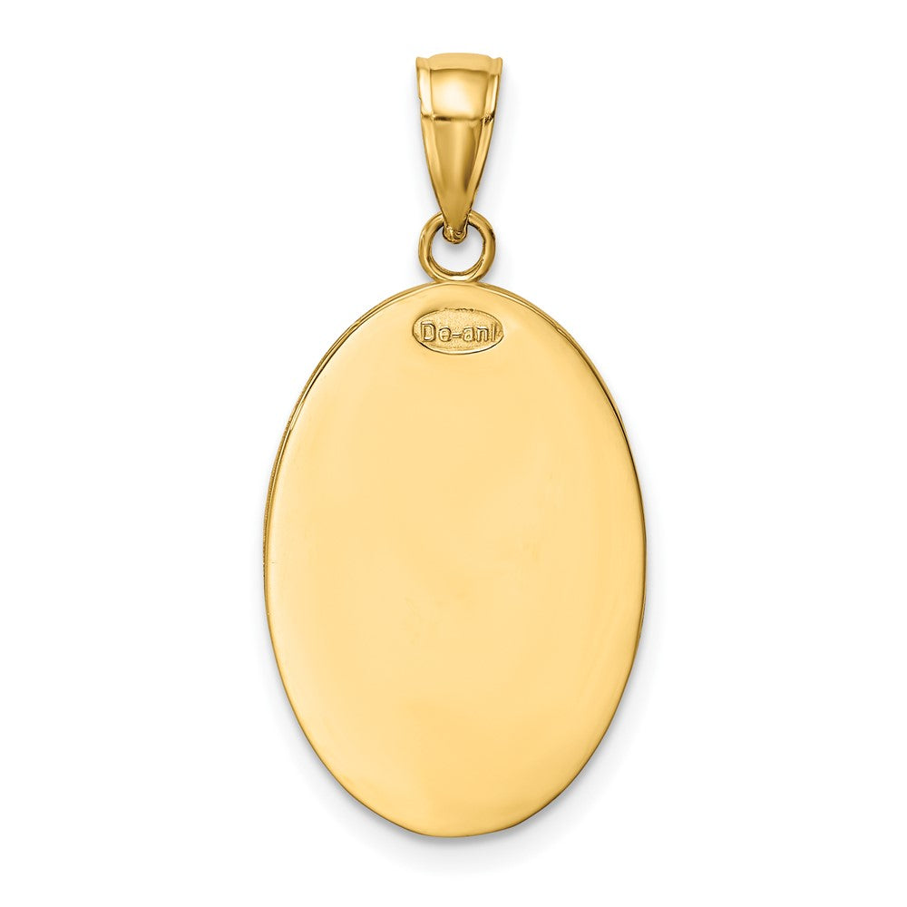 Gold St. Christopher Pendants