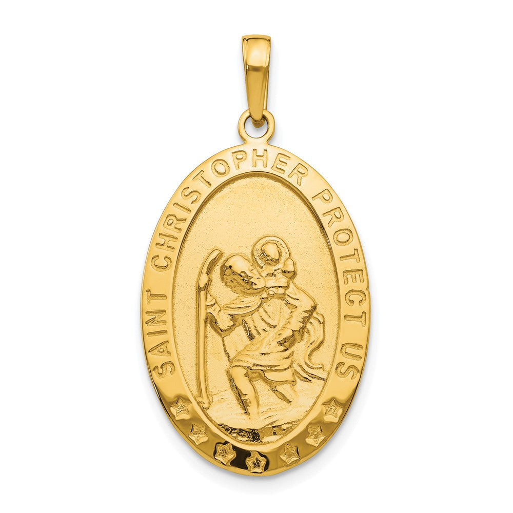 Gold St. Christopher Pendants