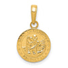 Gold St. Christopher Pendants