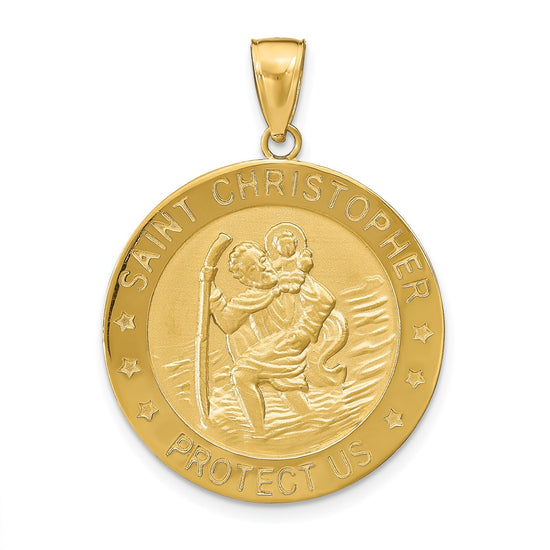 Gold St. Christopher Pendants