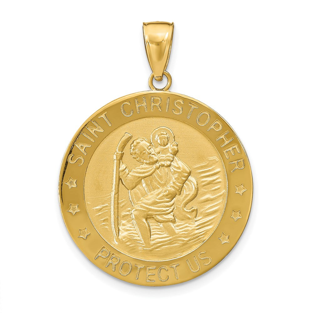 Gold St. Christopher Pendants
