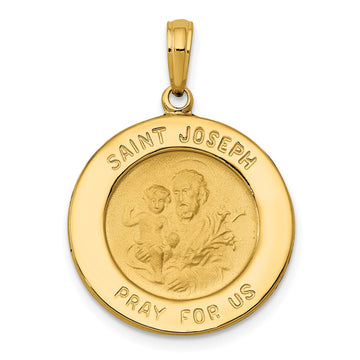 Gold St. Joseph Pendants