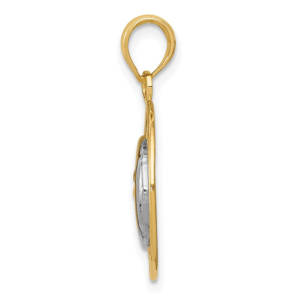 Gold Polished Celestial Pendants