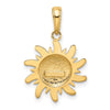 Gold Polished Celestial Pendants
