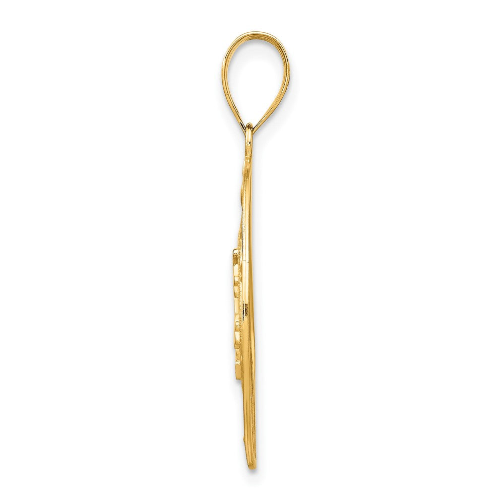 Gold Polished Celestial Pendants