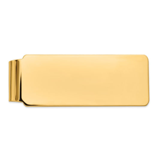 Gold Polished Money Clip