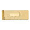 10k Men's Grooved Polished Money Clip