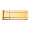 Men's Grooved Polished Money Clips