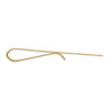 Gold Grooved Tie Tac