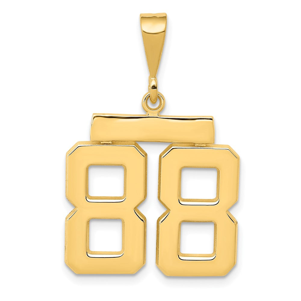 Polished Number Charms — 88