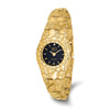 10k Black 22mm Dial Nugget Watch