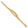 10k Champagne 15x31mm Dial Rectangular Face Nugget Watch