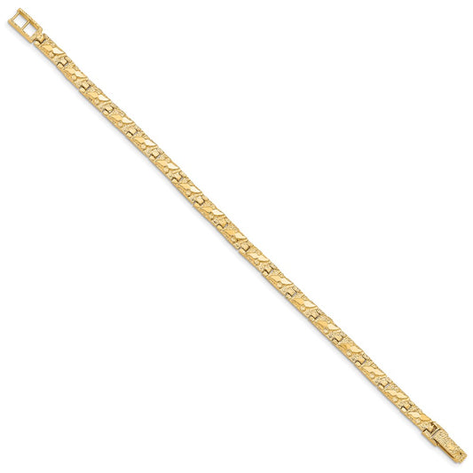 10k 5.5mm NUGGET Bracelet