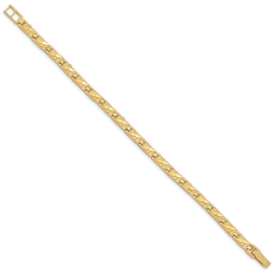 10k 5.5mm NUGGET Bracelet