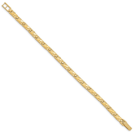 10k 5.5mm NUGGET Bracelet