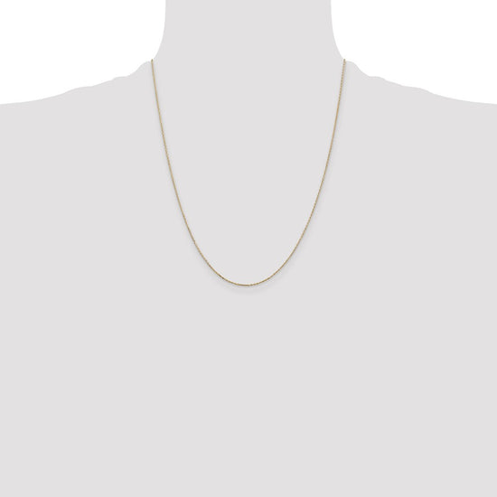 10k .8mm D/C Cable with Lobster Clasp Chain