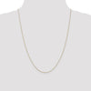 10k .8mm D/C Cable with Lobster Clasp Chain
