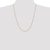 10k 1mm Round Open Link Cable Chain