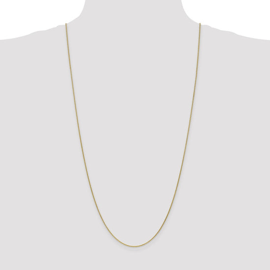 10k 1mm Round Open Link Cable Chain