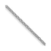 10k WG 1mm Round Open Link Cable Chain