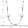 Gold Near Round Pearl Necklace