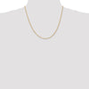 Gold (14K & 10K) Diamond-Cut Quadruple Rope Chain — 1.85 mm