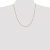 Gold (14K & 10K) Diamond-Cut Quadruple Rope Chain — 1.85 mm
