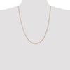 Gold (14K & 10K) Diamond-Cut Quadruple Rope Chain — 1.85 mm