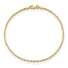 Gold (14K & 10K) Diamond-Cut Quadruple Rope Chain — 1.85 mm