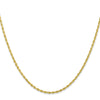 Gold (14K & 10K) Diamond-Cut Quadruple Rope Chain — 2 mm