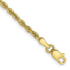 Gold (14K & 10K) Diamond-Cut Quadruple Rope Chain — 2.25 mm