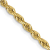 Gold (14K & 10K) Diamond-Cut Quadruple Rope Chain