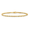 Gold (14K & 10K) Diamond-Cut Quadruple Rope Chain — 3 mm