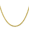 Gold (14K & 10K) Diamond-Cut Quadruple Rope Chain — 3.35 mm