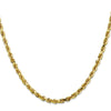 Gold (14K & 10K) Diamond-Cut Quadruple Rope Chain — 4 mm