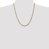 Gold (14K & 10K) Diamond-Cut Quadruple Rope Chain — 4 mm
