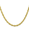 Gold (14K & 10K) Diamond-Cut Quadruple Rope Chain — 4.5 mm