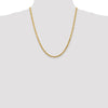 Gold (14K & 10K) Diamond-Cut Quadruple Rope Chain — 4.5 mm