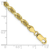 Gold (14K & 10K) Diamond-Cut Quadruple Rope Chain — 4.5 mm