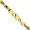 Gold (14K & 10K) Diamond-Cut Quadruple Rope Chain — 5 mm
