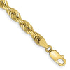 Gold (14K & 10K) Diamond-Cut Quadruple Rope Chain — 5 mm